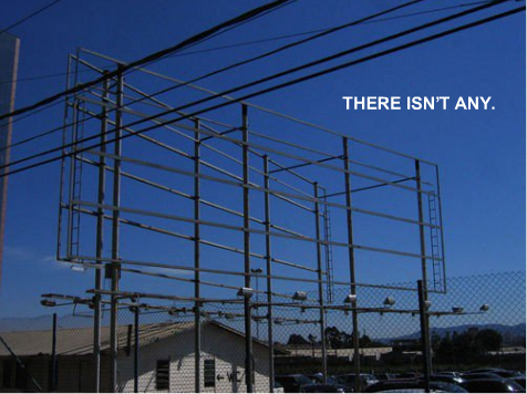 There isn't any.